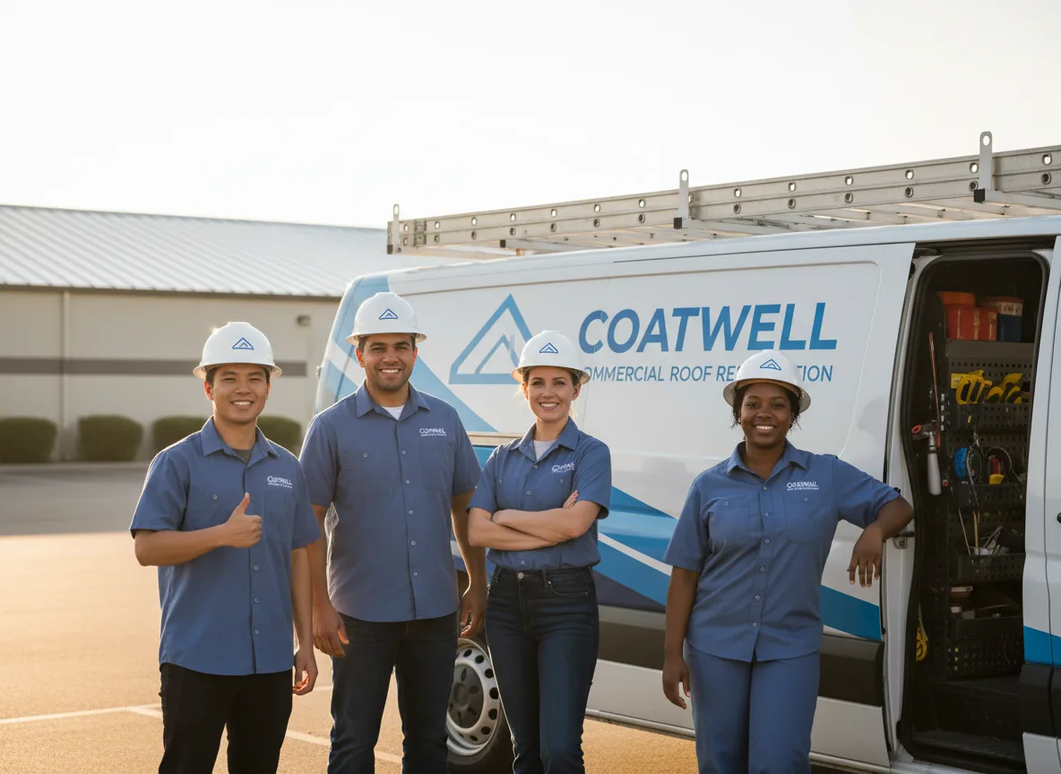 Commercial roof coating company in Edwards, CA